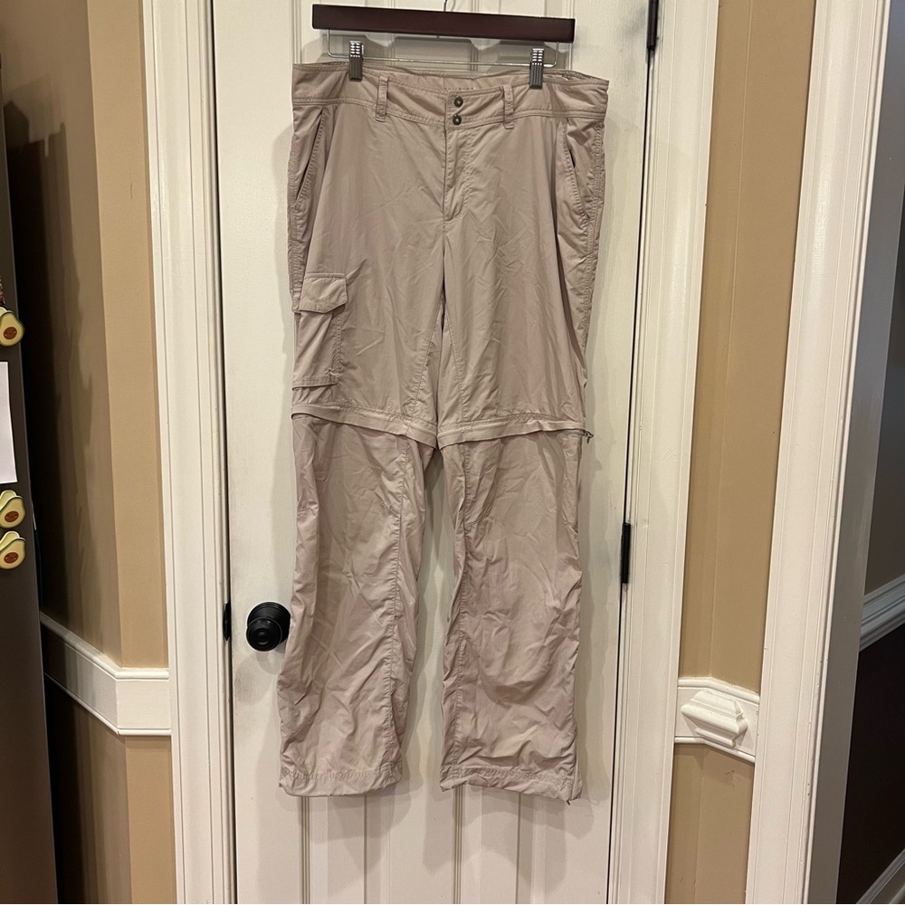 Columbia Zip Off Hiking Pants Outdoor Tech Pants Omni-Shade Women's 14
